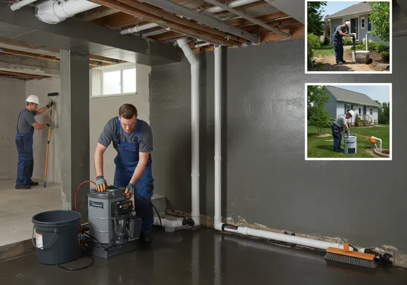 Basement Waterproofing and Flood Prevention process in Hector, MN